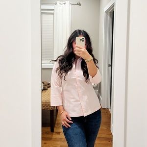 Lauren Ralph Lauren Pink Striped Top